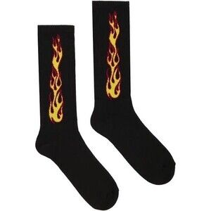 PALM ANGELS FLAME LOGO SOCKS SIZE M/L